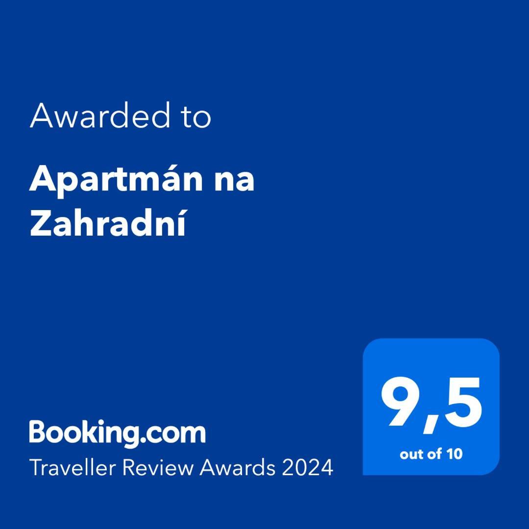 Apartman Na Zahradni Kyjov  Exteriör bild
